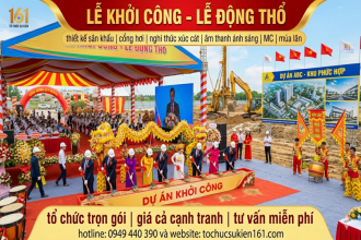 Báo giá dịch vụ tổ chức lễ khởi công – lễ động thổ trọn gói 2026 & cách tối ưu chi phí