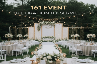 DỊCH VỤ DECOR TIỆC CƯỚI HOÀN MỸ TẠI 161 EVENT – BIẾN NGÀY TRỌNG ĐẠI CỦA BẠN THÀNH MỘT KÝ ỨC KHÓ QUÊN